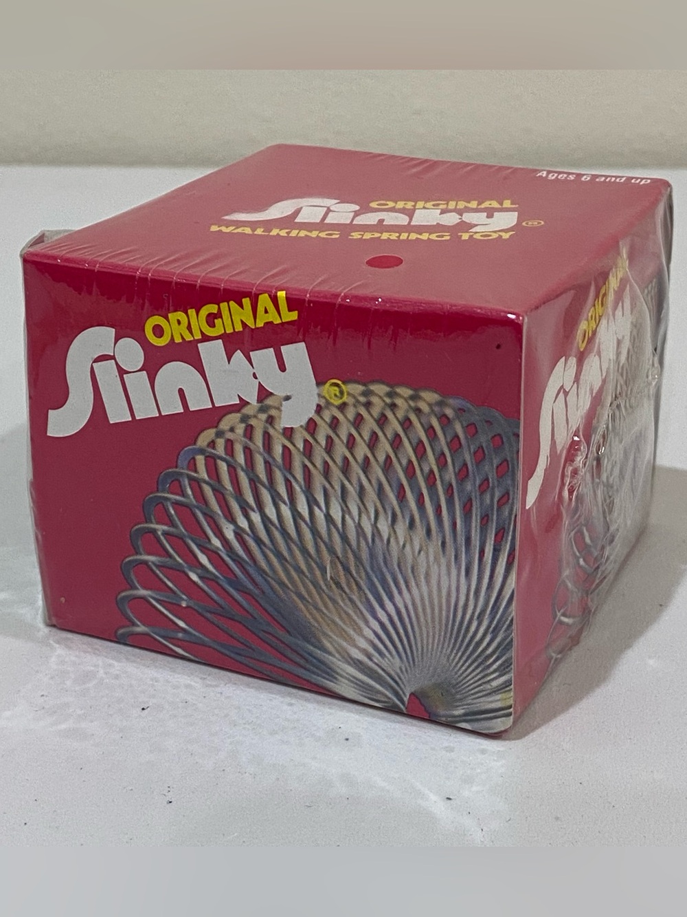 Original Slinky Walking Spring Toy James Industries Made in USA Item No. 100